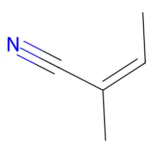 2-METHYL-2-BUTENENITRILE structure