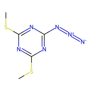 Compound C5H6N6S2 structure