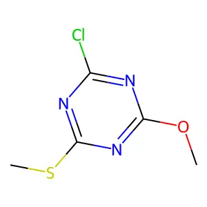 Compound C5H6ClN3OS structure