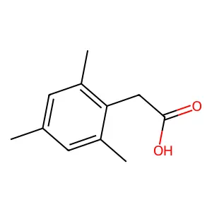 Mesitylacetic acid structure