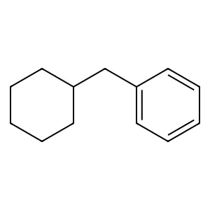 (Cyclohexylmethyl)benzene structure