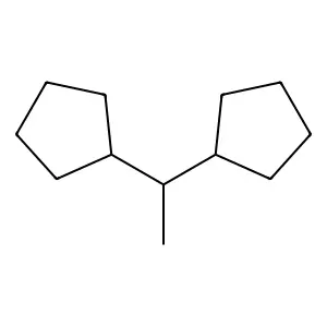 1,1-Dicyclopentylethane structure