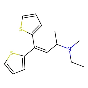 Ethylmethylthiambutene structure