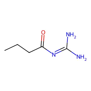 n-carbamimidoylbutanamide structure