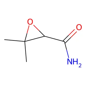 3,3-dimethyloxirane-2-carboxamide structure