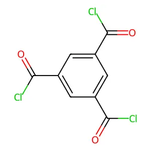 1,3,5-Benzenetricarbonyl trichloride structure