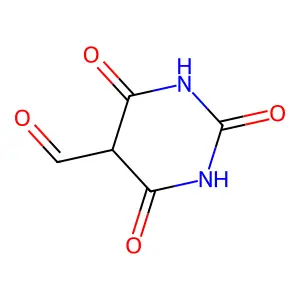 2,4,6-trioxo-1,3-diazinane-5-carbaldehyde structure