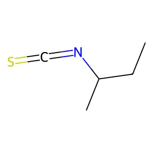 sec-Butyl isothiocyanate structure