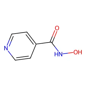 Isonicotinohydroxamic acid structure