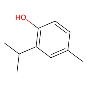 2-Isopropyl-4-methylphenol structure