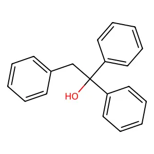 1,1,2-Triphenylethanol structure