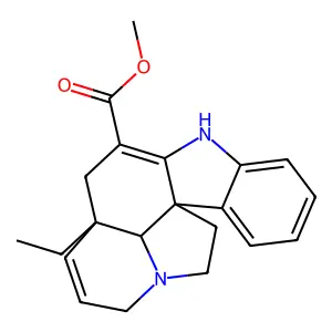 Tabersonine structure