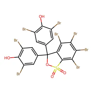 Tetrabromophenol blue structure