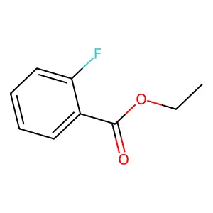 Ethyl 2-fluorobenzoate structure