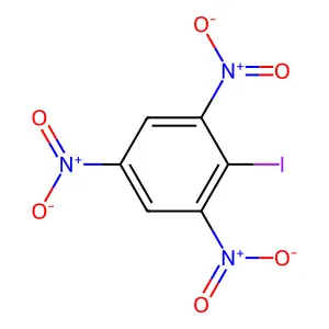 Picryl iodide structure