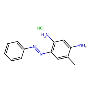 1,3-Benzenediamine, 4-methyl-6-(phenylazo)-, monohydrochloride structure