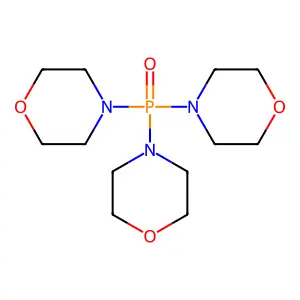 Trimorpholinophosphine oxide structure