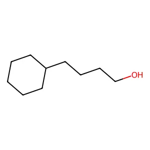 4-cyclohexylbutan-1-ol structure
