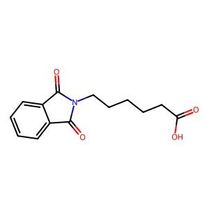 6-(1,3-dioxoisoindol-2-yl)hexanoic acid structure