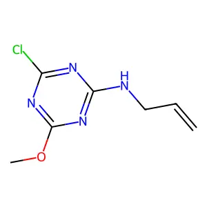 Compound C7H9ClN4O structure