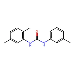 1-(2,5-dimethylphenyl)-3-(3-methylphenyl)urea structure