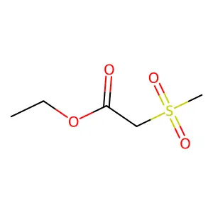 ethyl 2-methylsulfonylacetate structure
