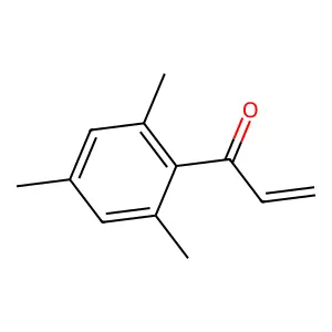 1-(2,4,6-trimethylphenyl)prop-2-en-1-one structure