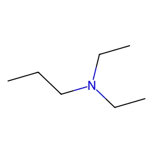 N,N-diethylpropan-1-amine structure