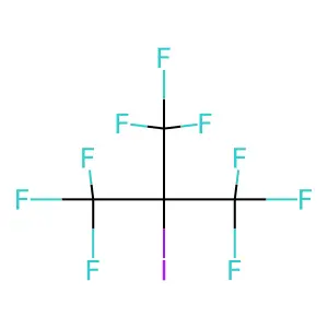 1,1,1,3,3,3-hexafluoro-2-iodo-2-(trifluoromethyl)propane structure