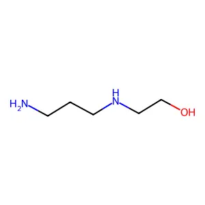 N-(2-Hydroxyethyl)-1,3-propanediamine structure