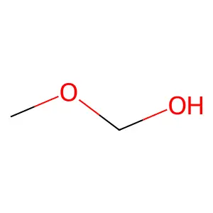 Methoxymethanol structure