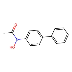 N-Hydroxy-4-acetylaminobiphenyl structure