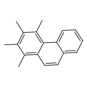1,2,3,4-Tetramethylphenanthrene structure