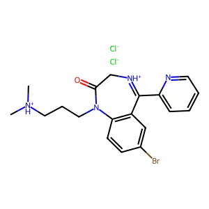 Compound C19H23BrCl2N4O structure