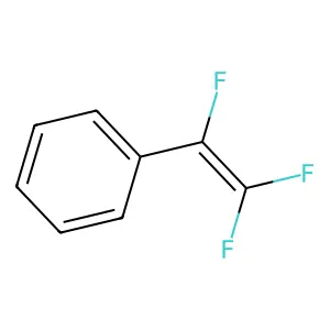 (Trifluorovinyl)benzene structure