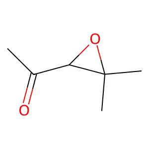 1-(3,3-dimethyloxiran-2-yl)ethanone structure
