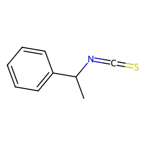 (1-Isothiocyanatoethyl)benzene structure
