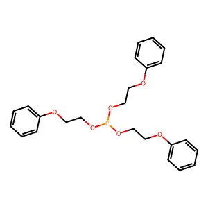 Tris(2-phenoxyethyl) phosphite structure
