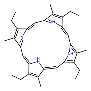 ETIOPORPHYRIN I structure