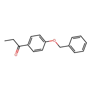 p-Benzyloxypropiophenone structure