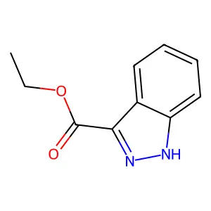 Ethyl 1H-indazole-3-carboxylate structure