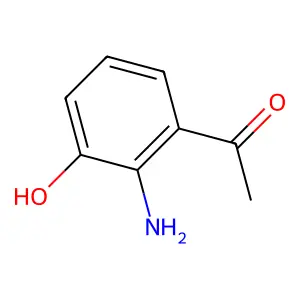 1-(2-amino-3-hydroxyphenyl)ethanone structure