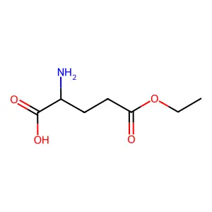 2-amino-5-ethoxy-5-oxopentanoic acid structure