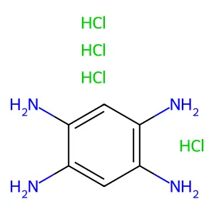 1,2,4,5-Benzenetetraamine tetrahydrochloride structure