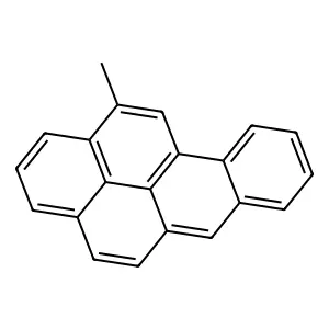 12-methylbenzo[a]pyrene structure