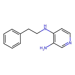 Compound C13H15N3 structure