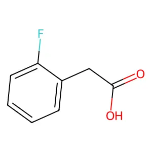 2-Fluorophenylacetic acid structure
