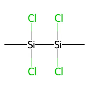 1,1,2,2-Tetrachloro-1,2-dimethyldisilane structure