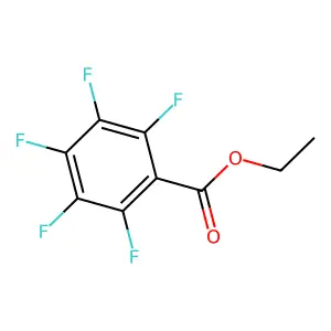 ethyl 2,3,4,5,6-pentafluorobenzoate structure