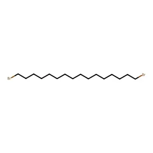 1,16-Dibromohexadecane structure